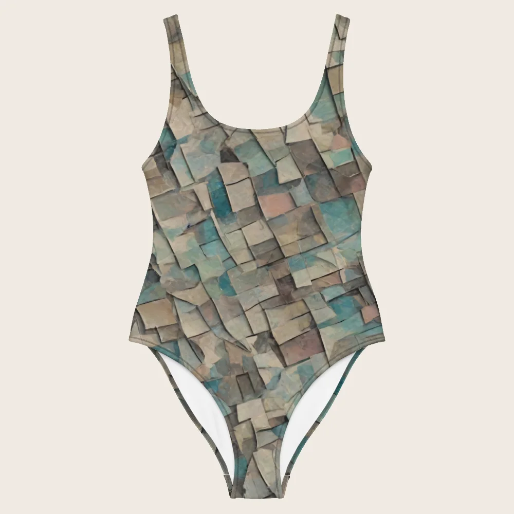 One-Piece Swimsuit on model