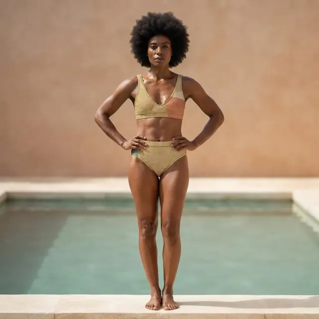 High-Waisted Bikini, one-of-one design C87ACB4C