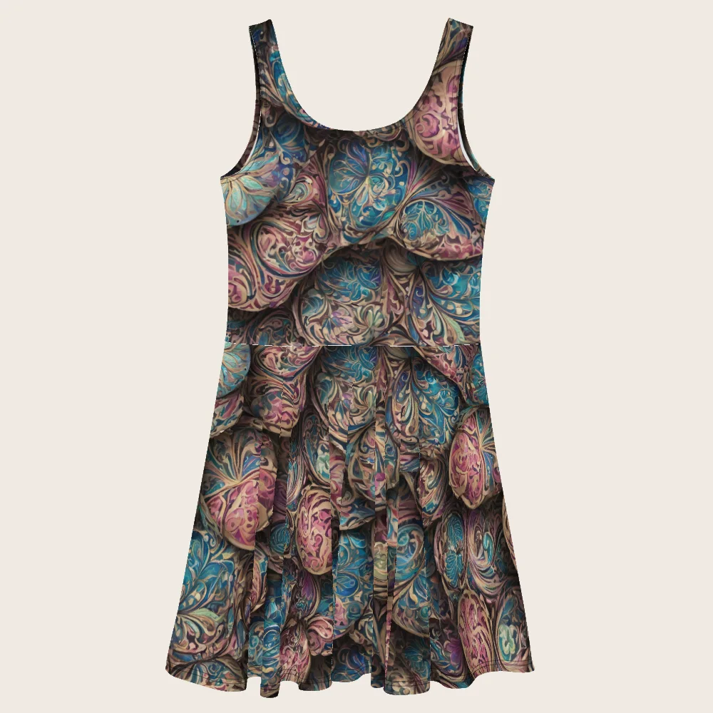 Skater Dress on model