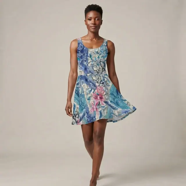 Skater Dress, one-of-one design 5971F86D