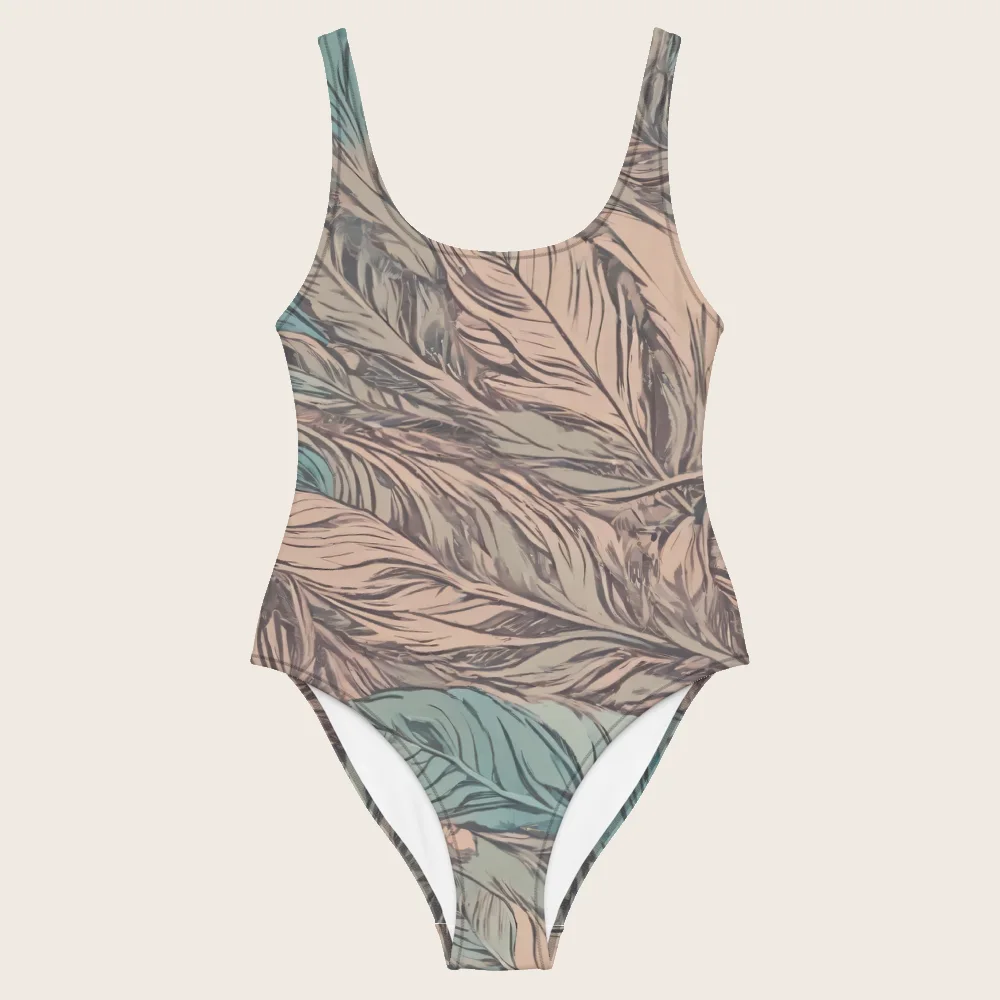 One-Piece Swimsuit on model