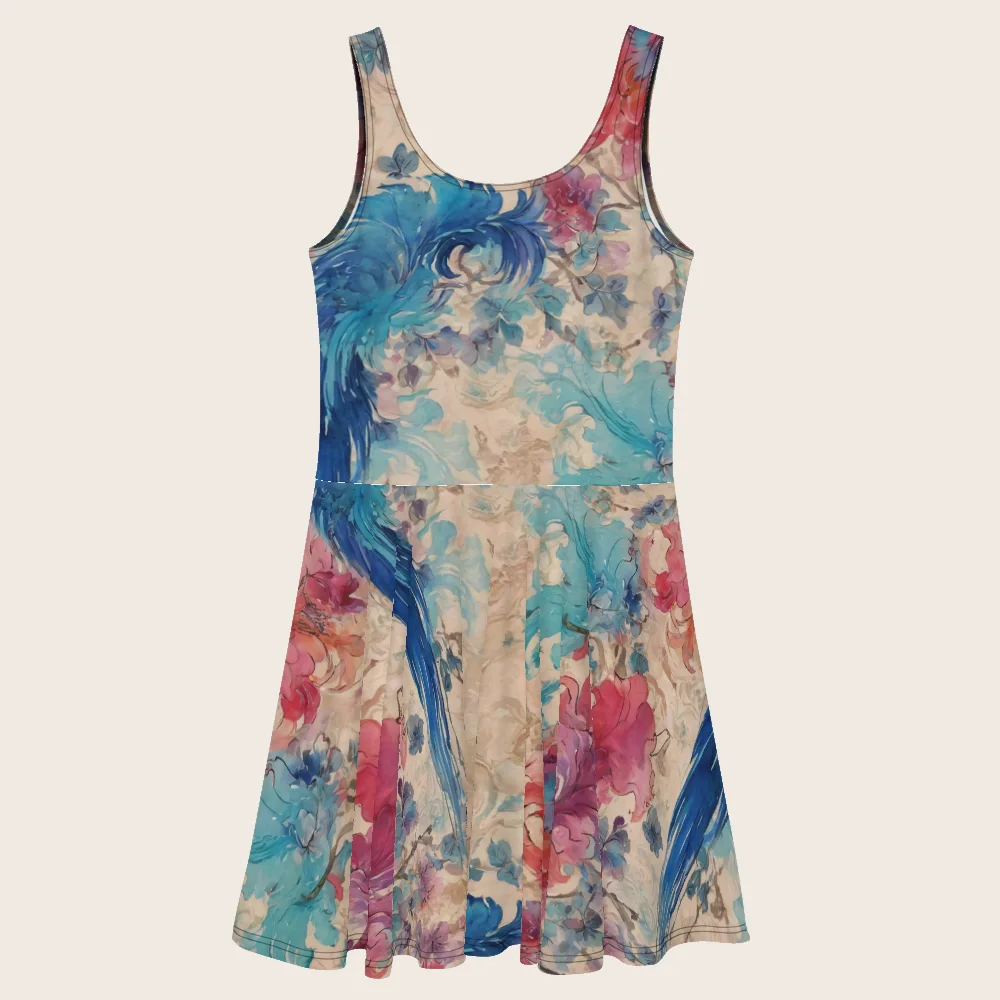 Skater Dress on model