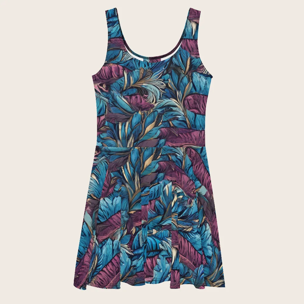 Skater Dress on model