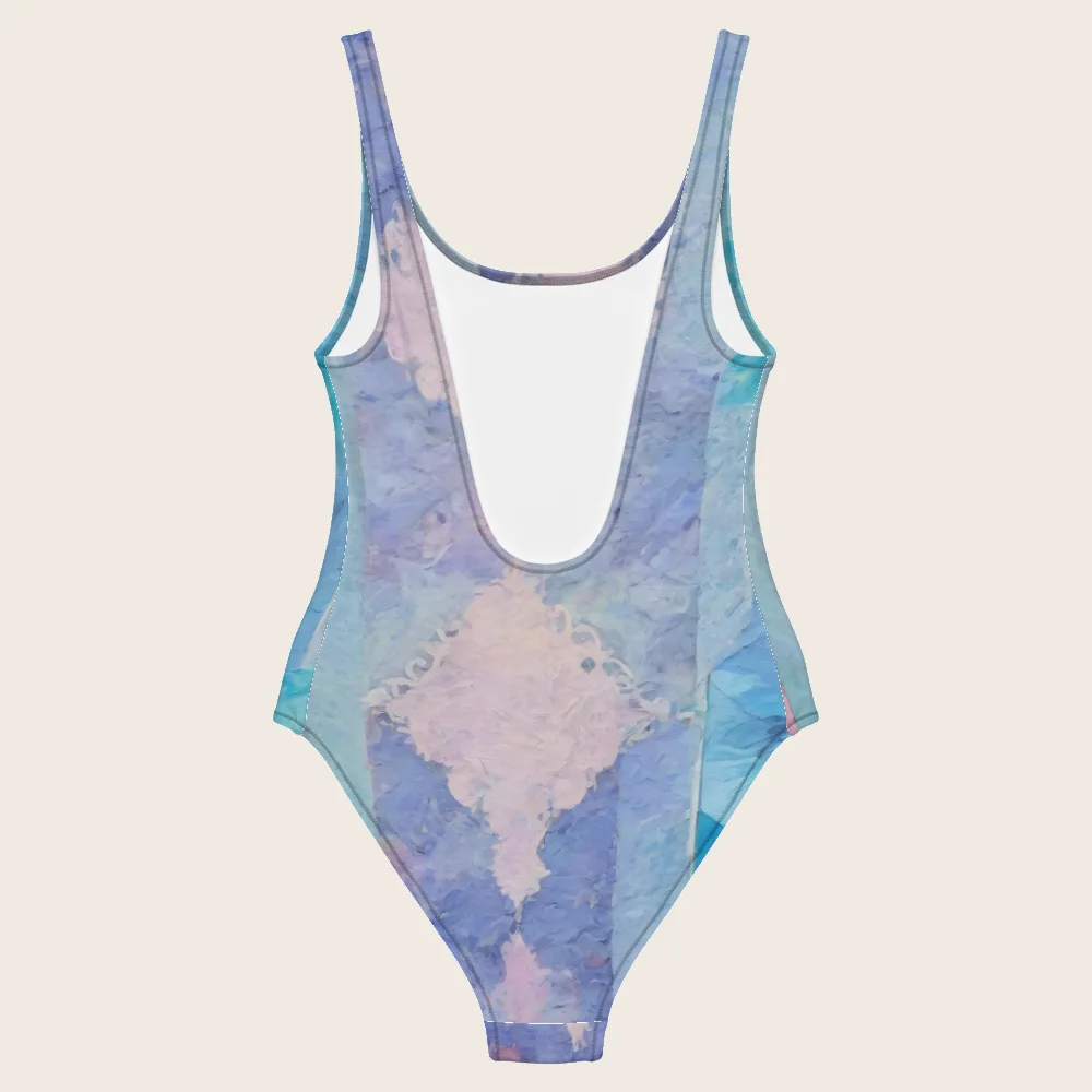 One-Piece Swimsuit on model