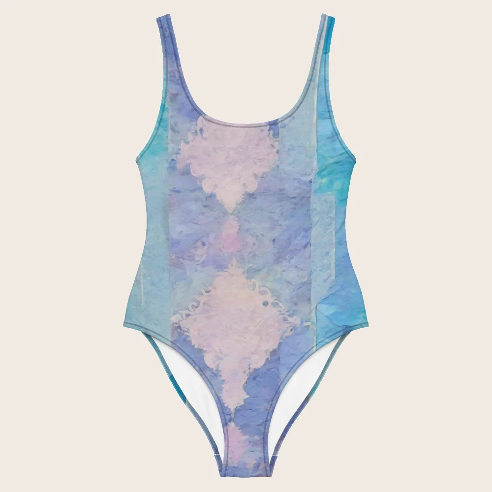 One-Piece Swimsuit on model