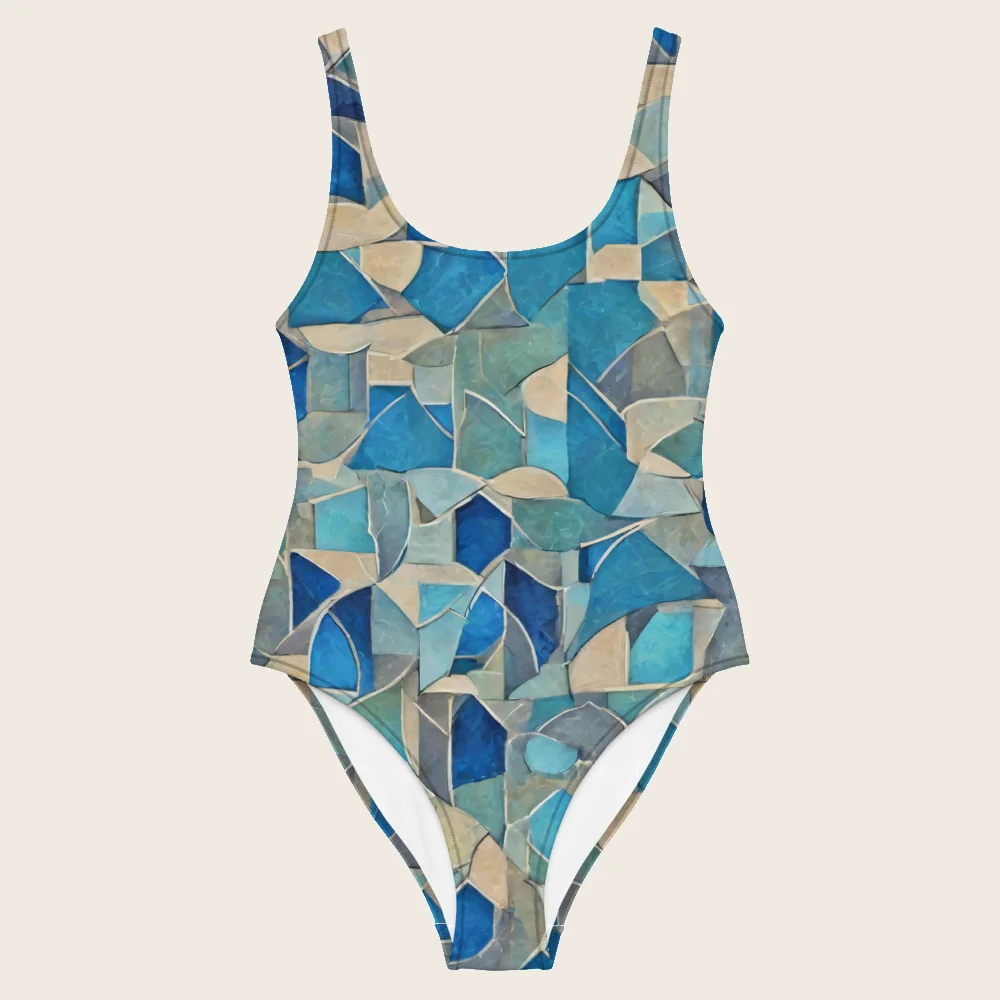 One-Piece Swimsuit on model