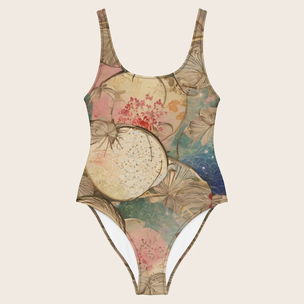 One-Piece Swimsuit on model