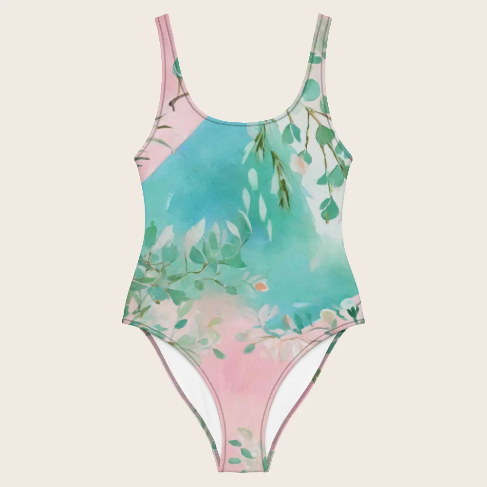 One-Piece Swimsuit on model