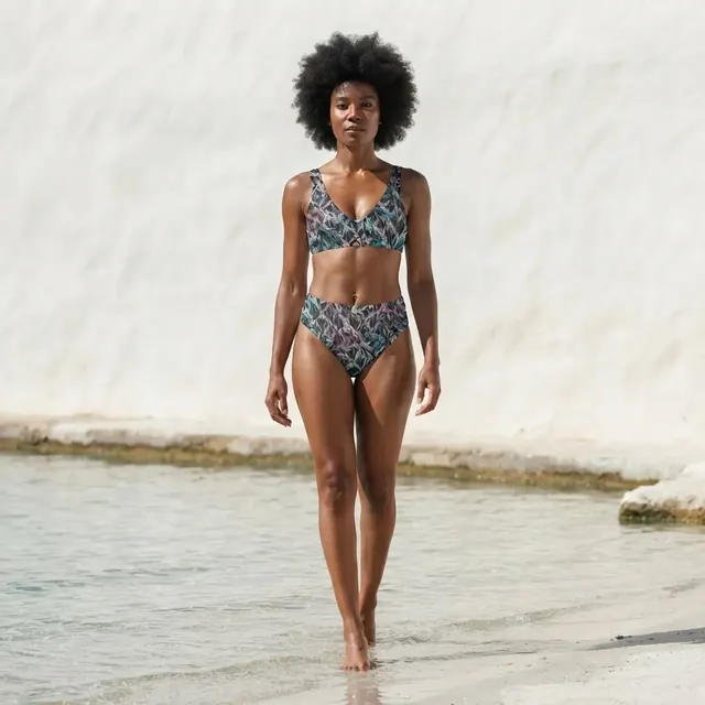 High-Waisted Bikini, one-of-one design 1B37EFA1