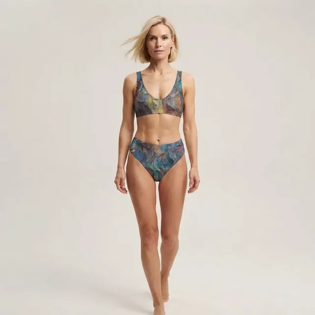 High-Waisted Bikini, one-of-one design 3B40D8A4