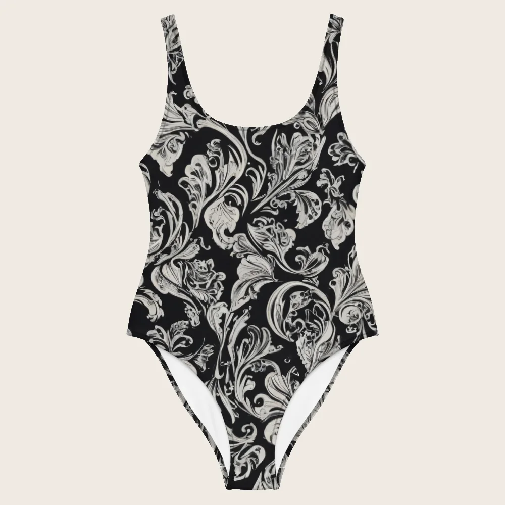 One-Piece Swimsuit on model