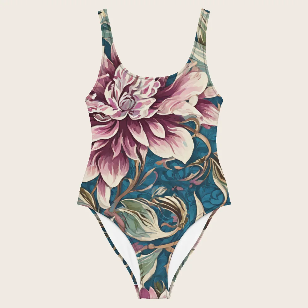 One-Piece Swimsuit on model