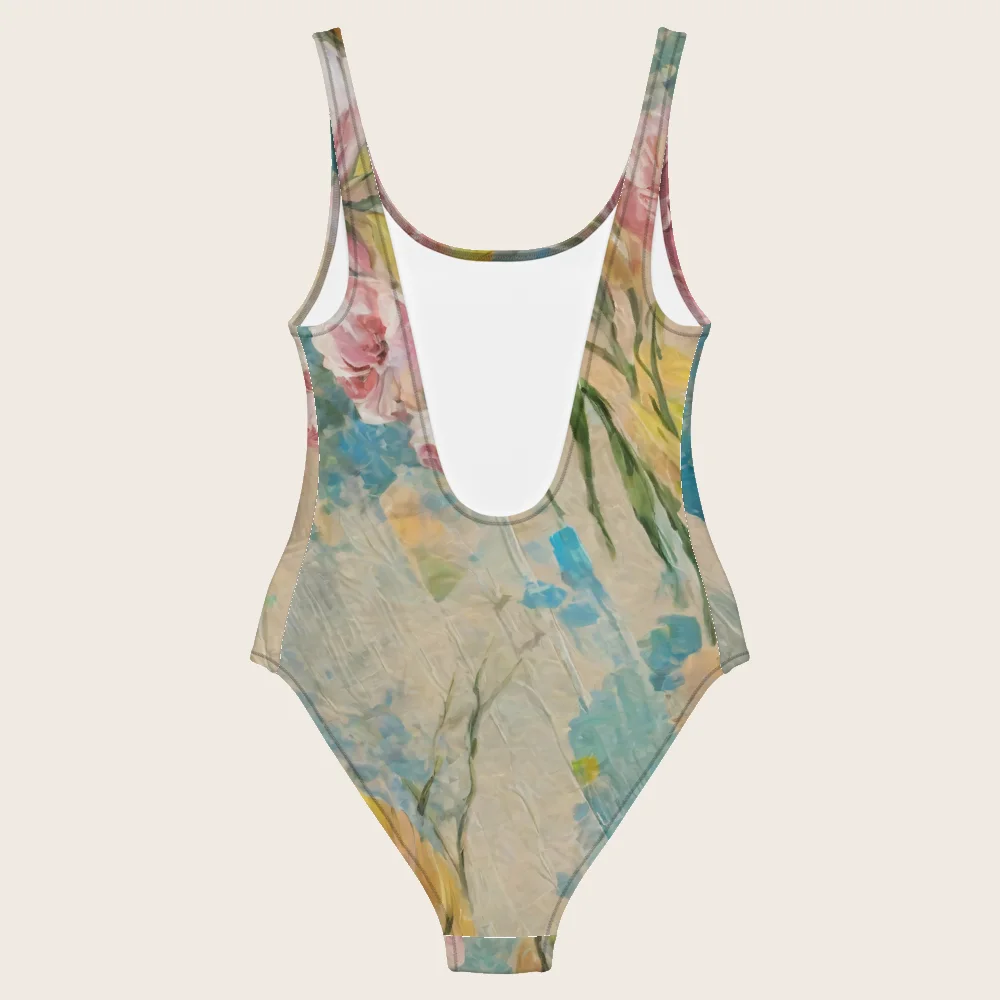 One-Piece Swimsuit on model