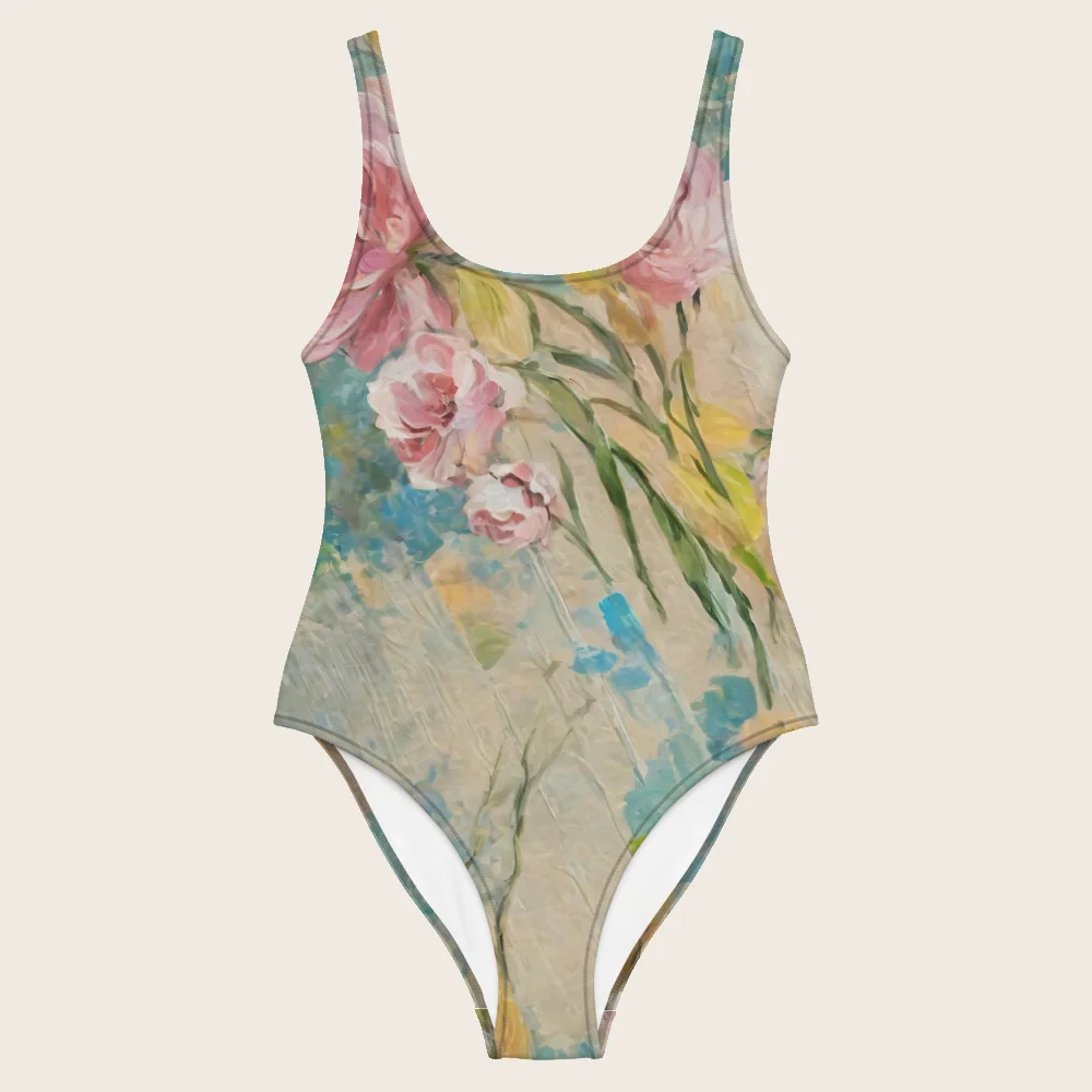 One-Piece Swimsuit on model