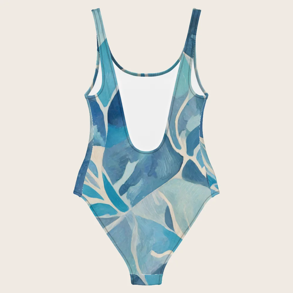 One-Piece Swimsuit on model