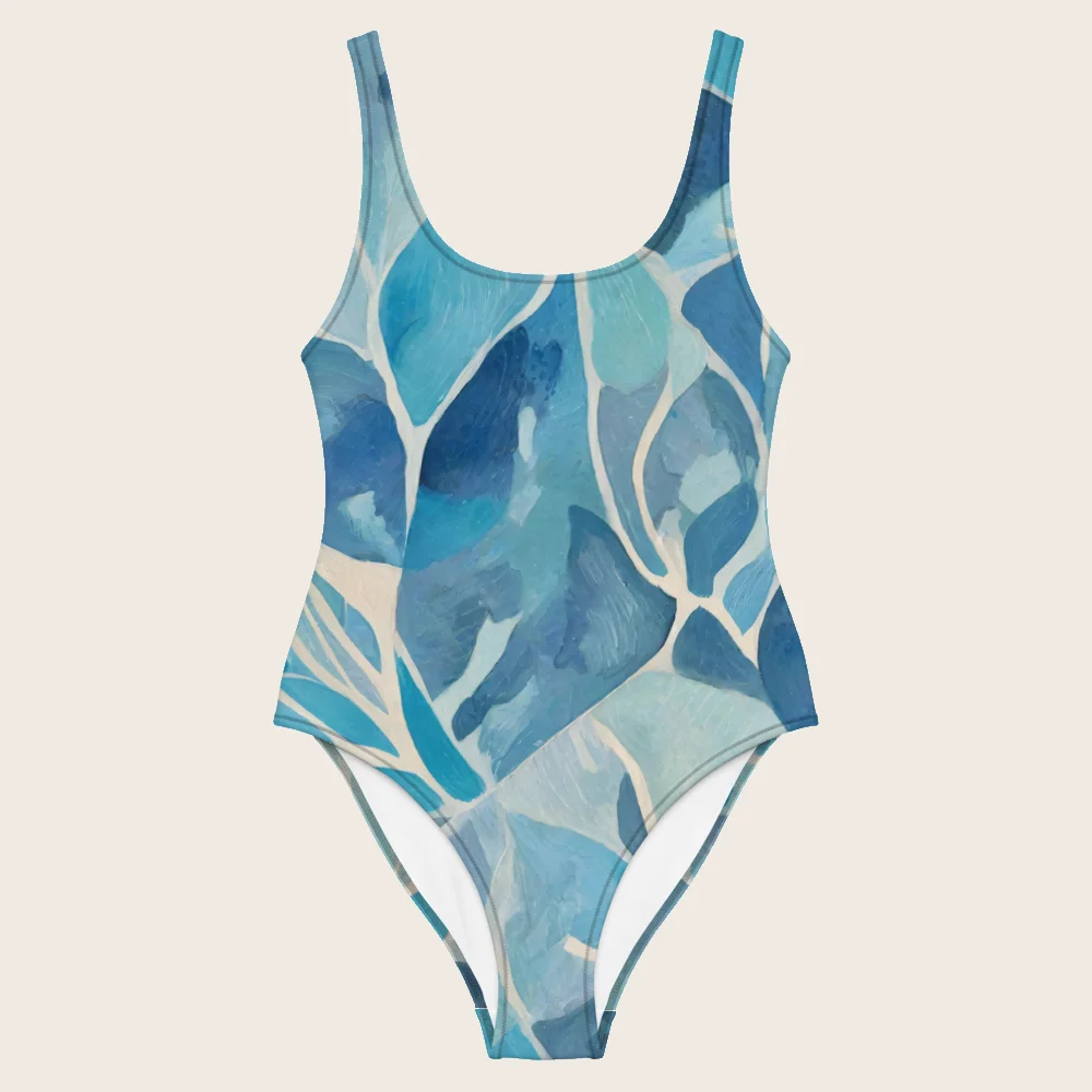 One-Piece Swimsuit on model
