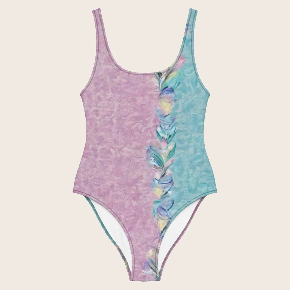 One-Piece Swimsuit on model