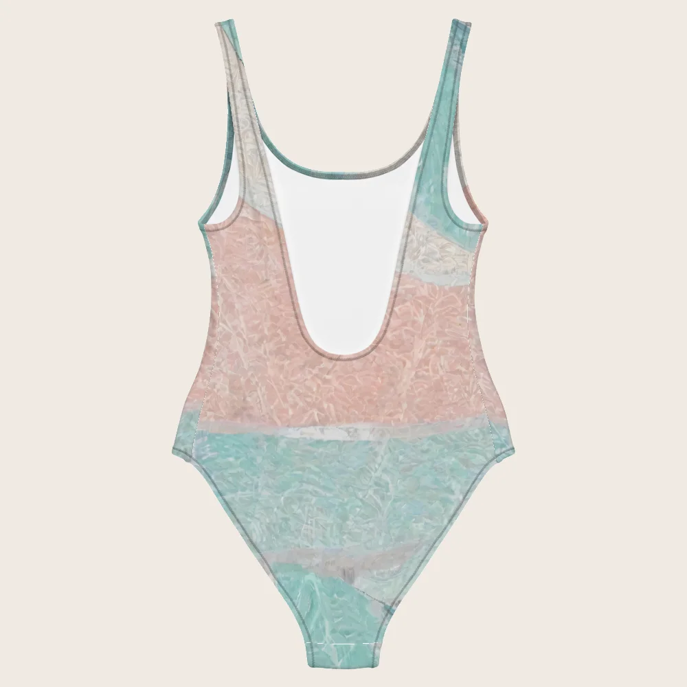 One-Piece Swimsuit on model