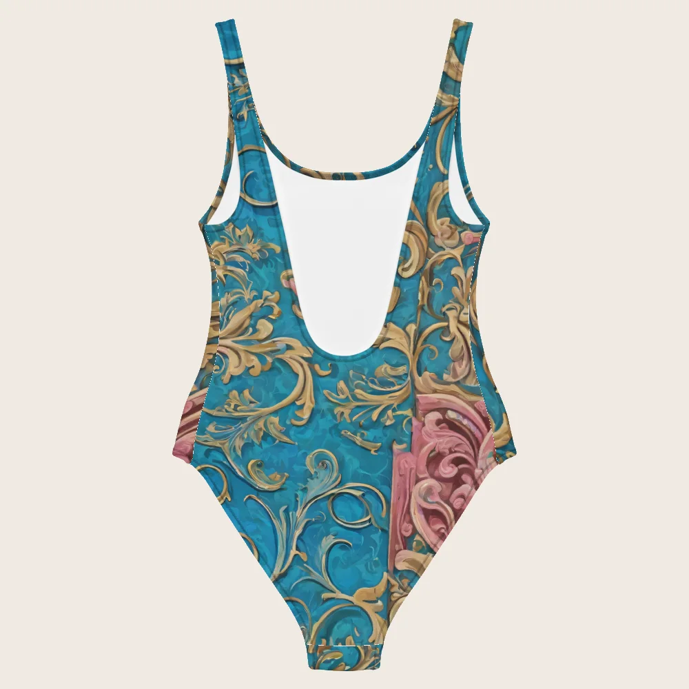 One-Piece Swimsuit on model