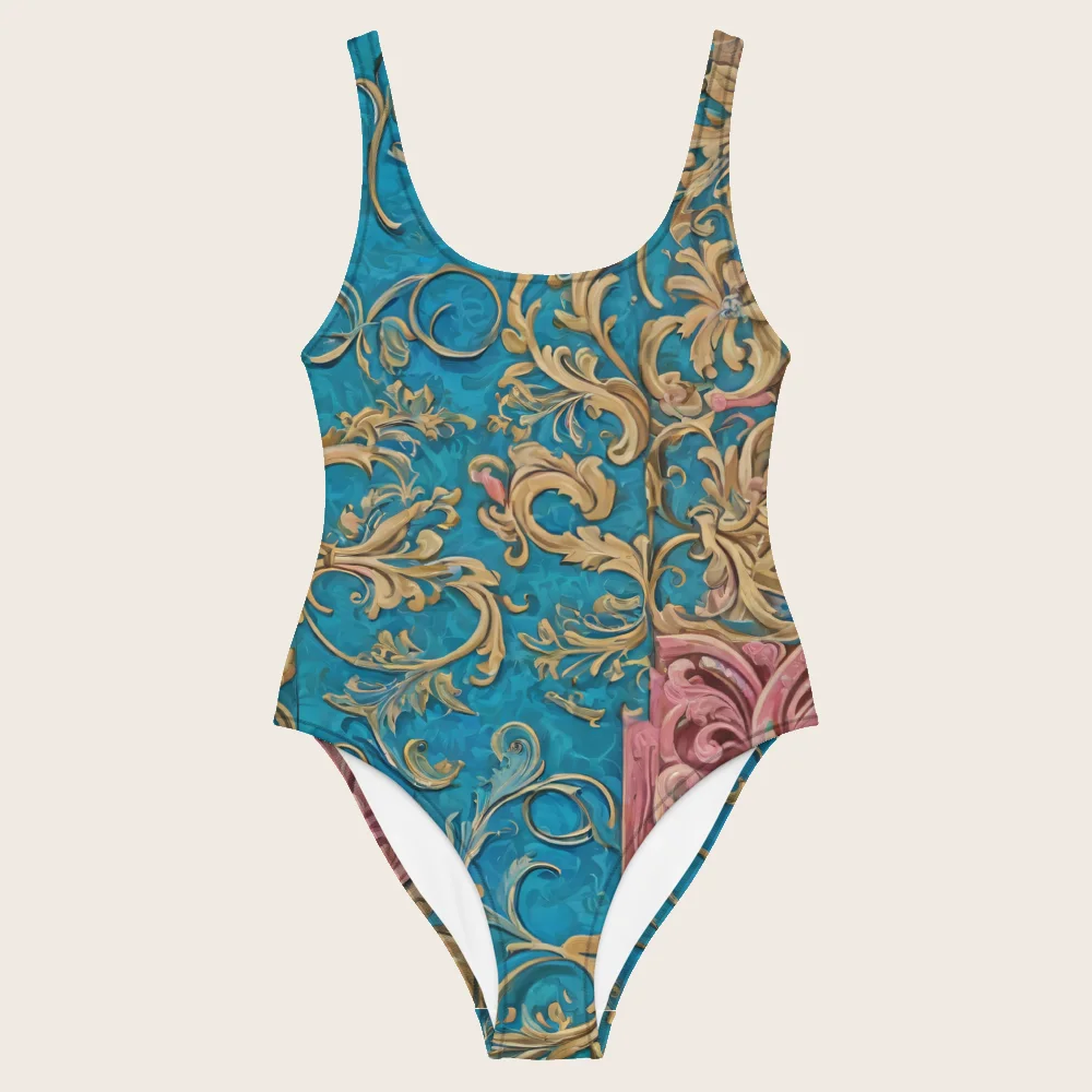 One-Piece Swimsuit on model