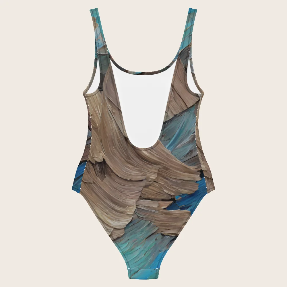 One-Piece Swimsuit on model