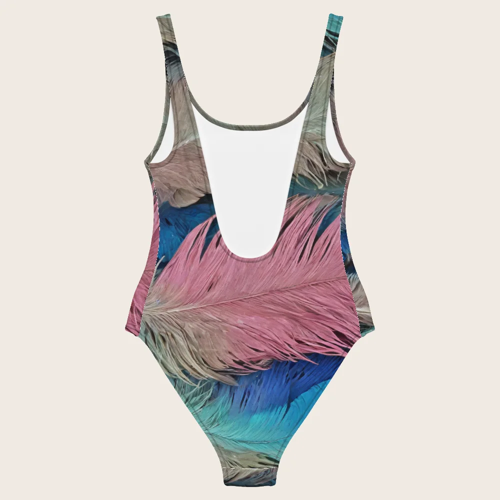 One-Piece Swimsuit on model