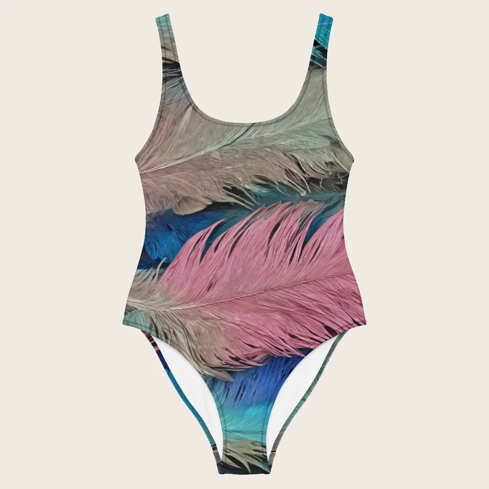 One-Piece Swimsuit on model