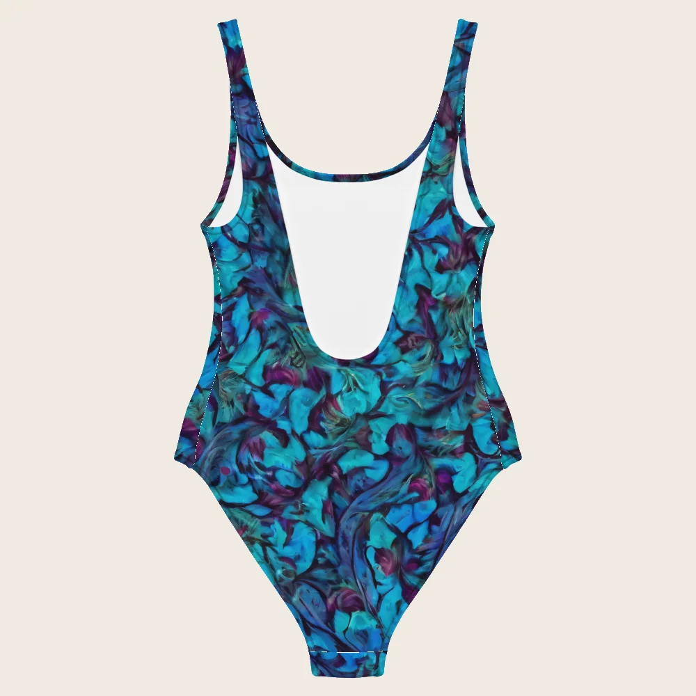 One-Piece Swimsuit on model