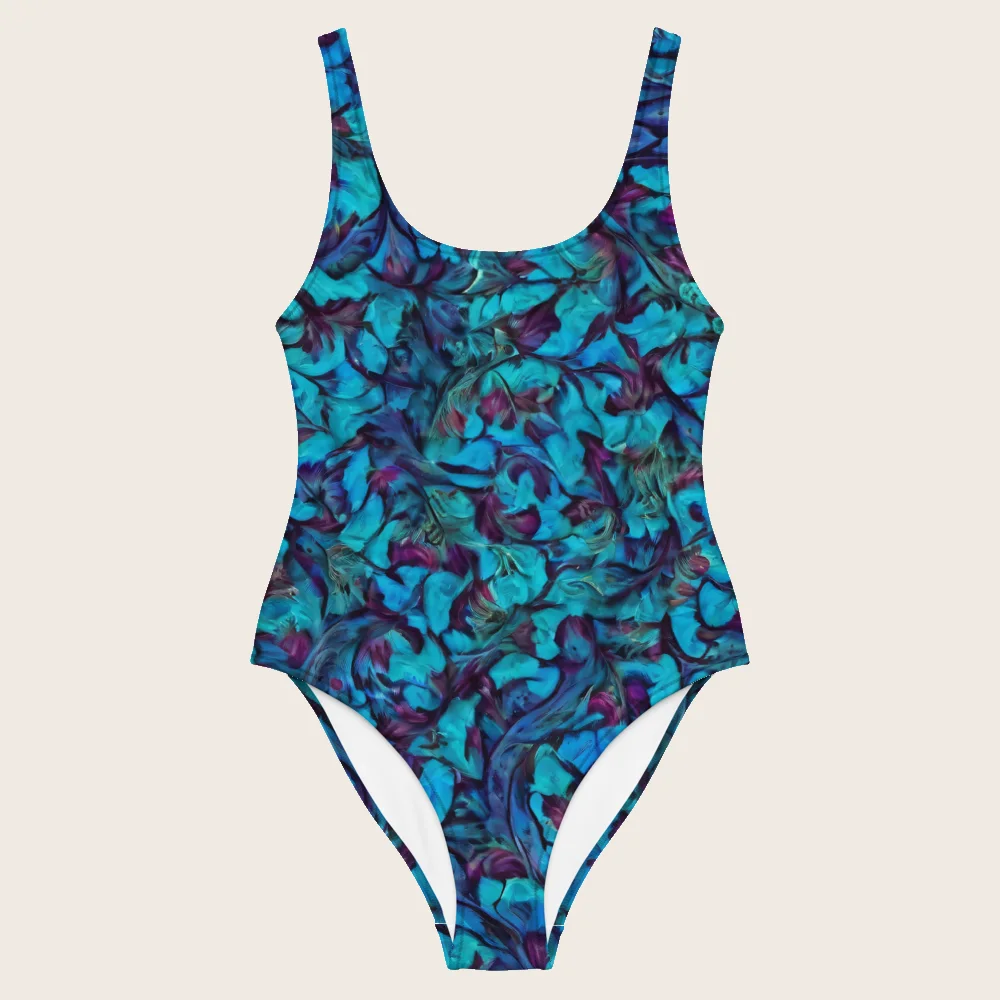 One-Piece Swimsuit on model