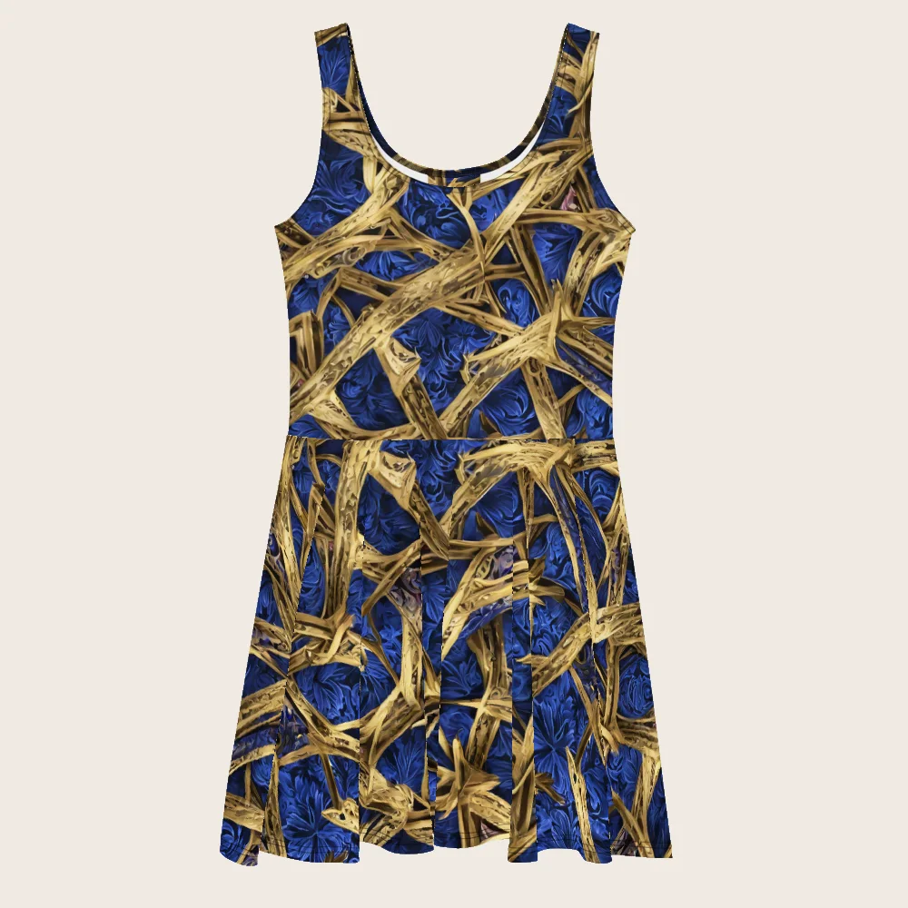Skater Dress on model