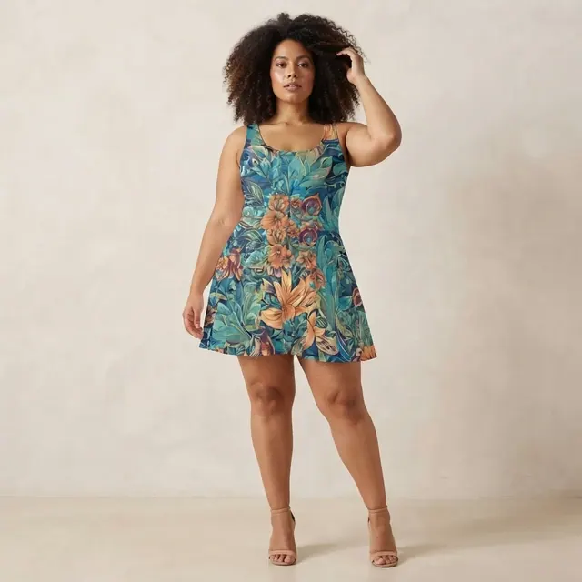 Skater Dress, one-of-one design AE4BDF87