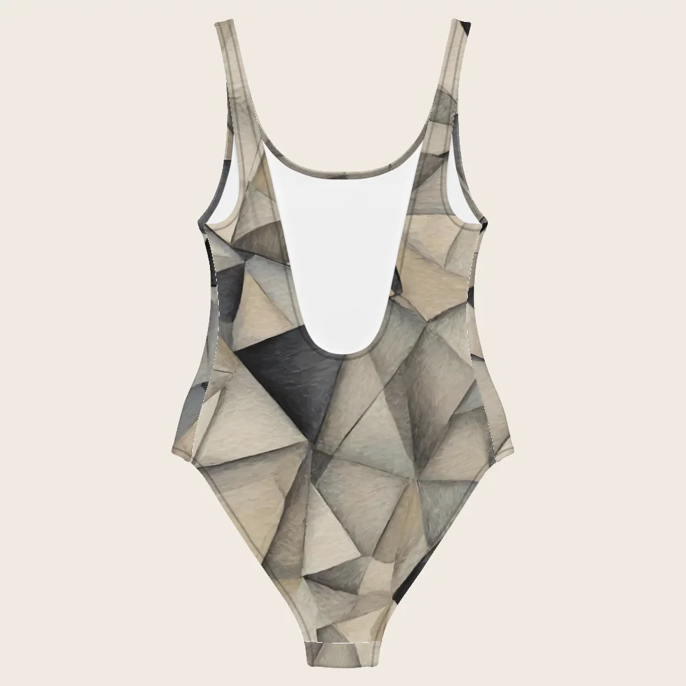 One-Piece Swimsuit on model