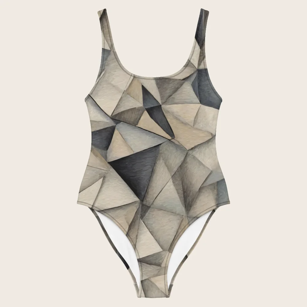 One-Piece Swimsuit on model