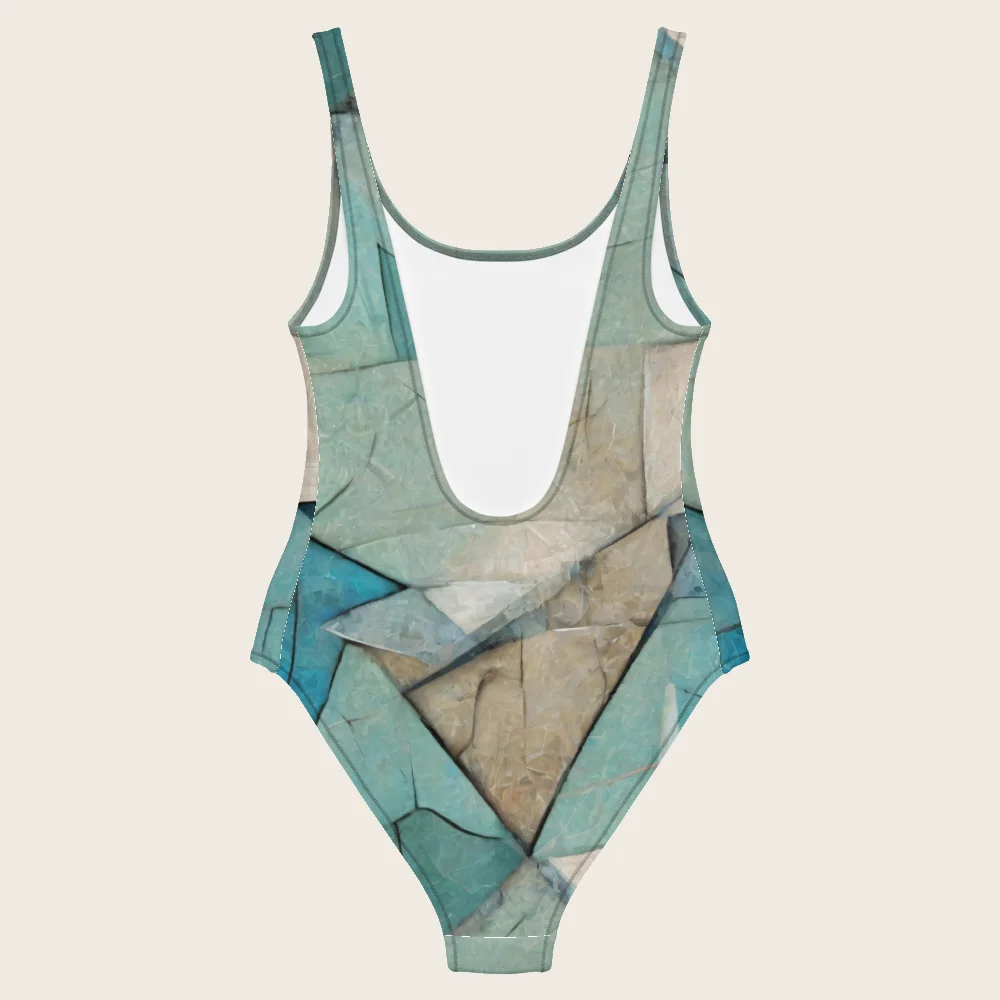 One-Piece Swimsuit on model