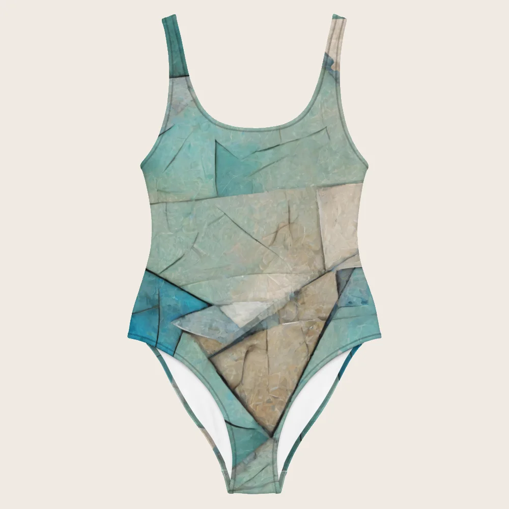 One-Piece Swimsuit on model