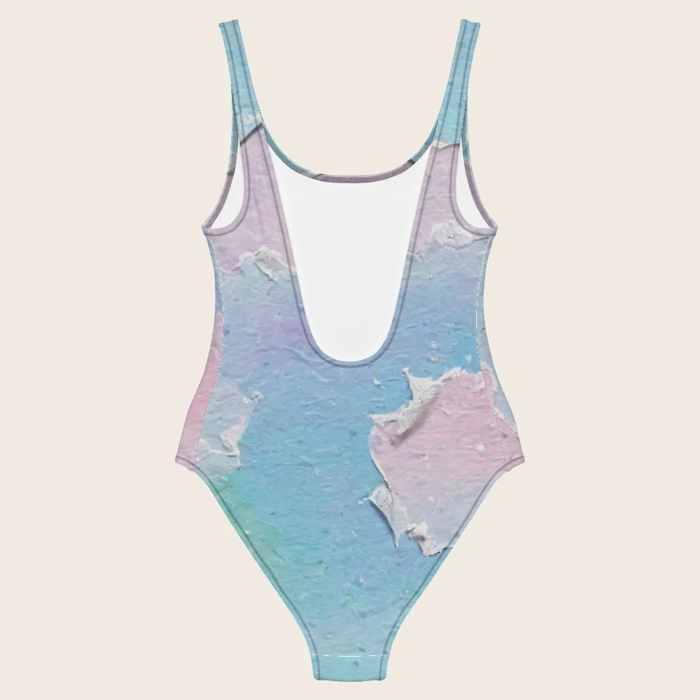 One-Piece Swimsuit on model