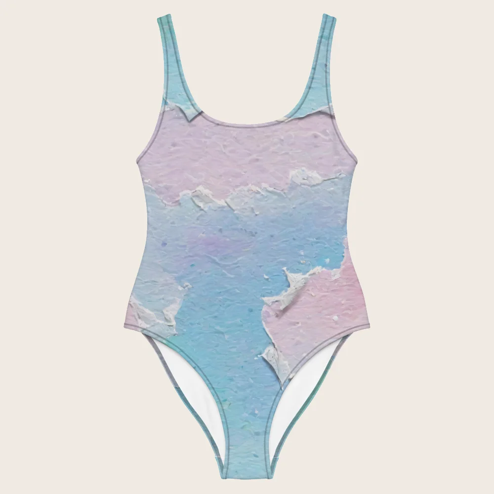 One-Piece Swimsuit on model