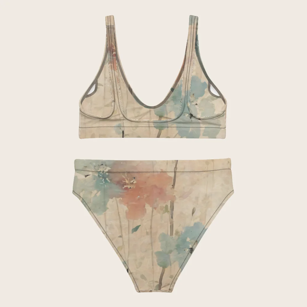 High-Waisted Bikini on model