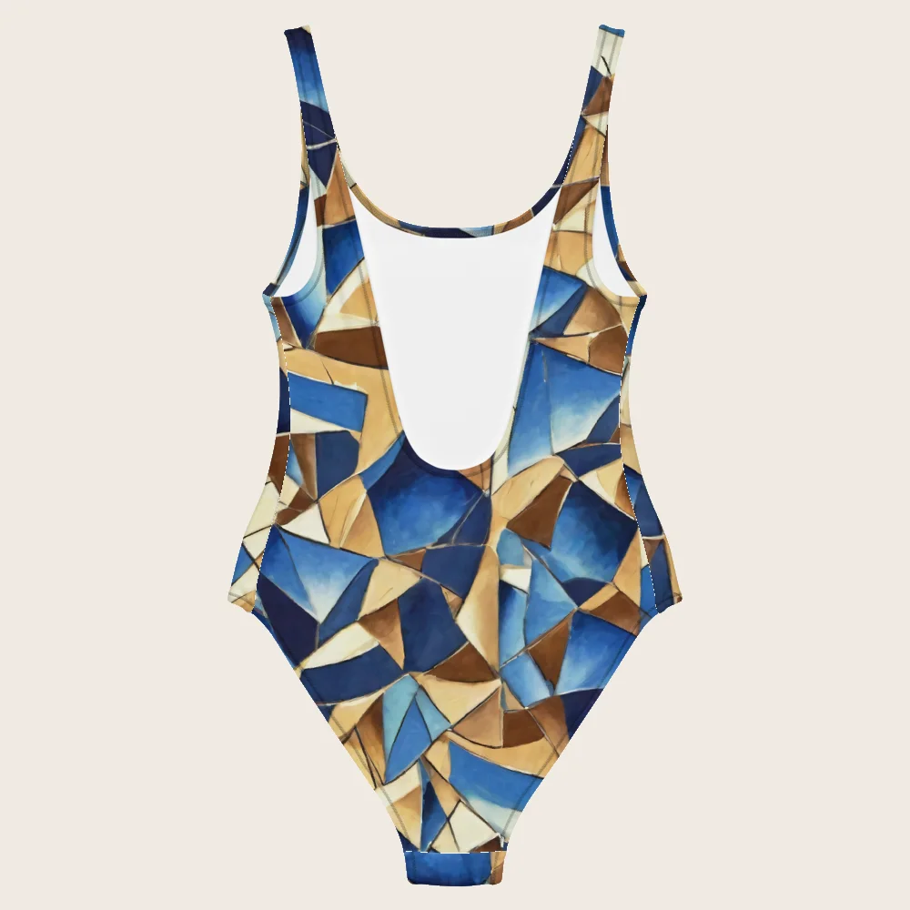 One-Piece Swimsuit on model