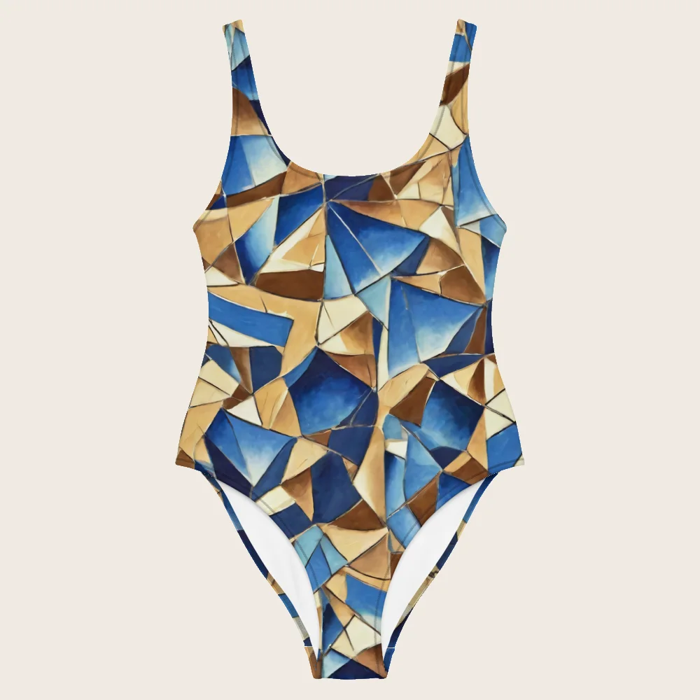 One-Piece Swimsuit on model