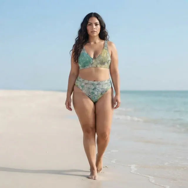 High-Waisted Bikini, one-of-one design 189590F4
