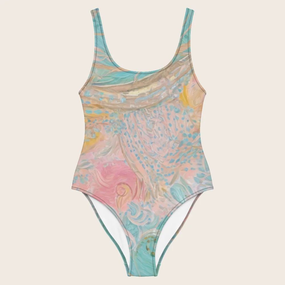 One-Piece Swimsuit on model