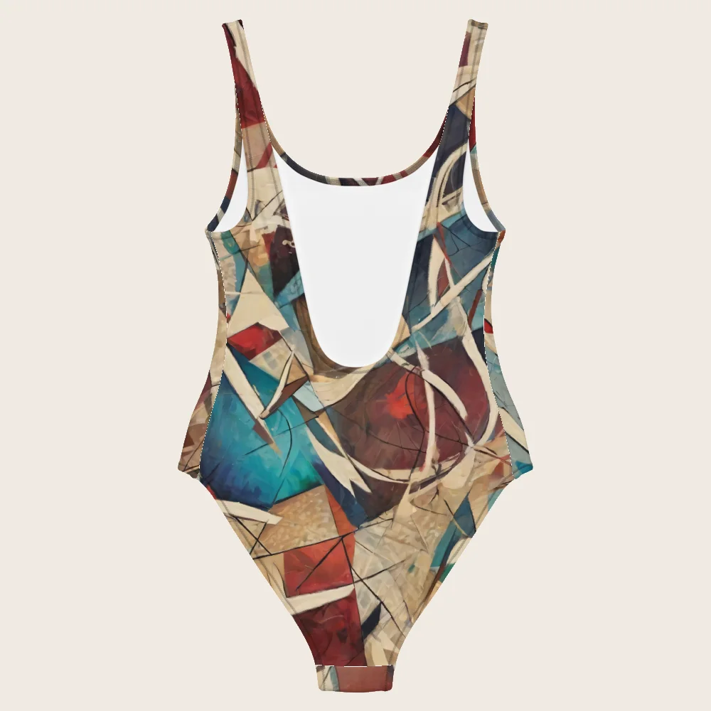 One-Piece Swimsuit on model