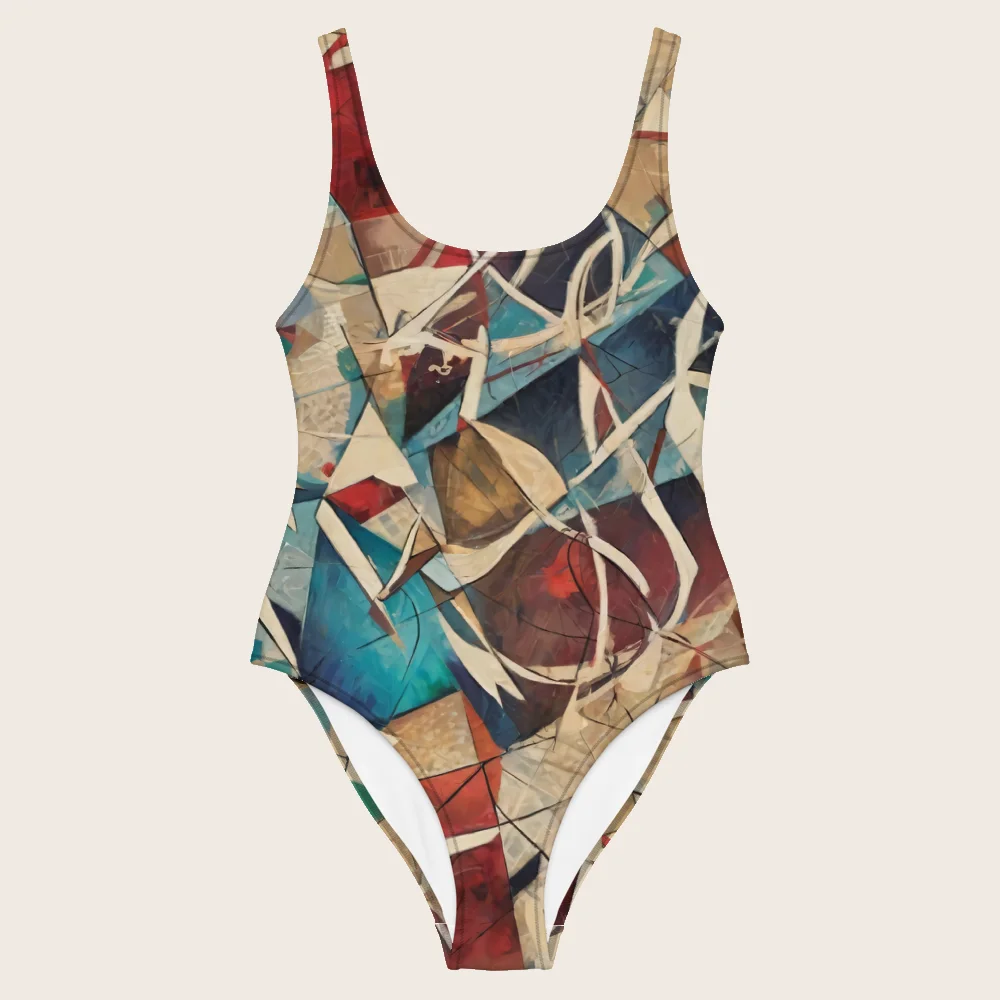 One-Piece Swimsuit on model