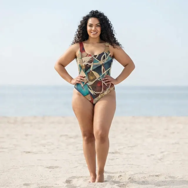 One-Piece Swimsuit, one-of-one design D7B3195C