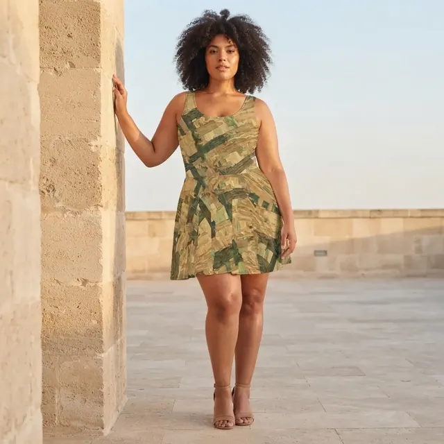 Skater Dress, one-of-one design E9023087