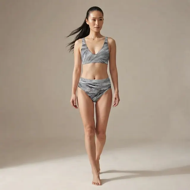 High-Waisted Bikini, one-of-one design 5781F859