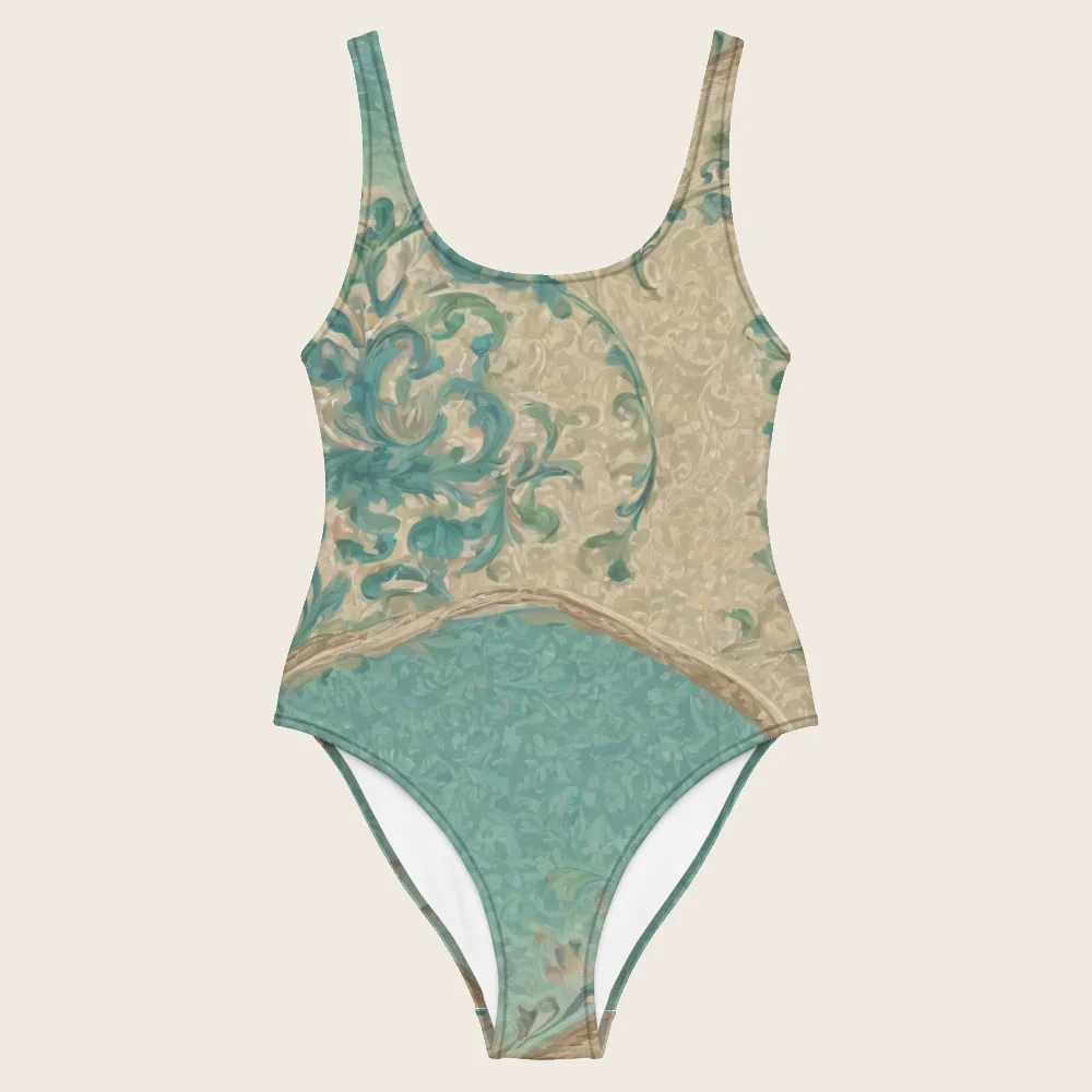 One-Piece Swimsuit on model