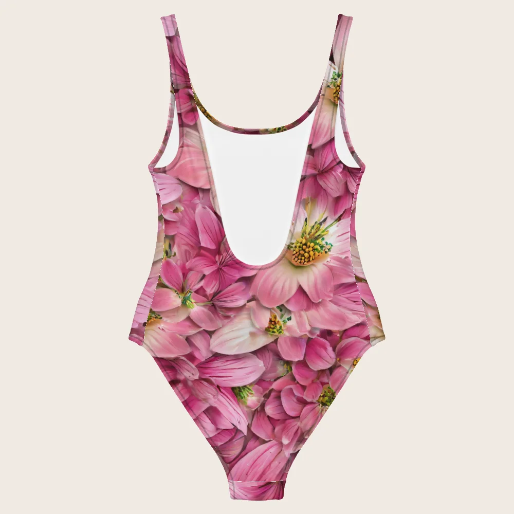 One-Piece Swimsuit on model
