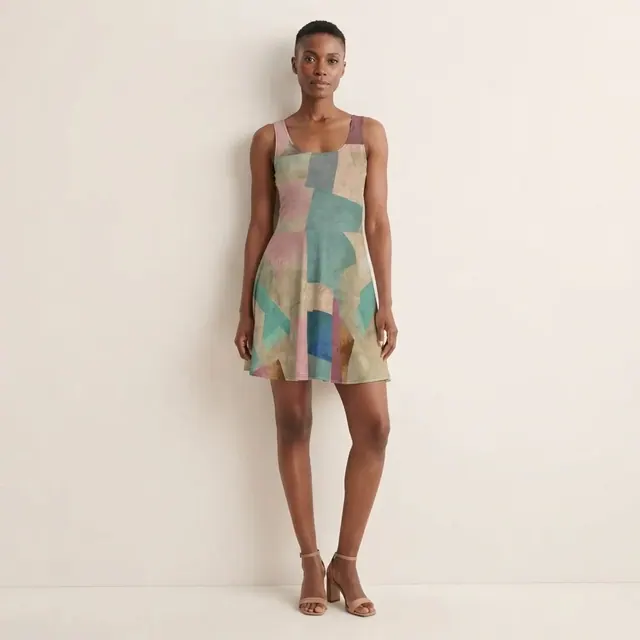 Skater Dress, one-of-one design E6ED3576